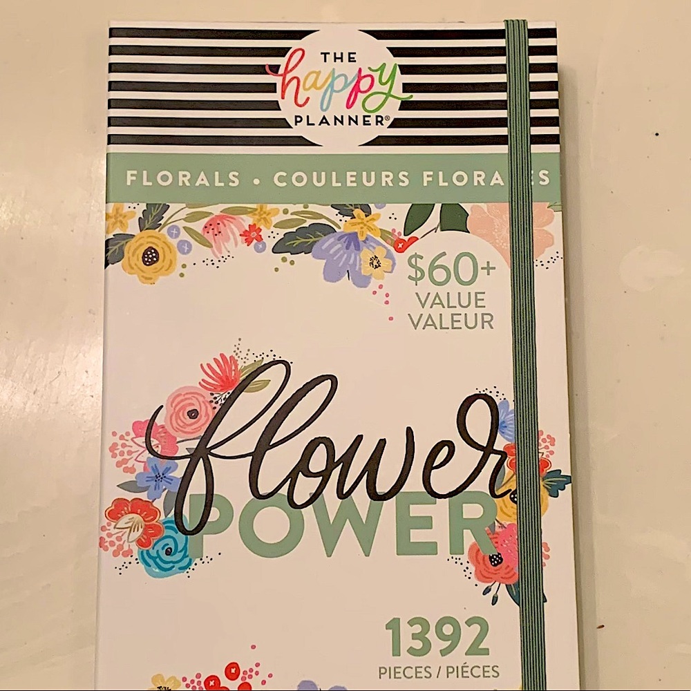 Happy planner Mega Floral Sticker Book